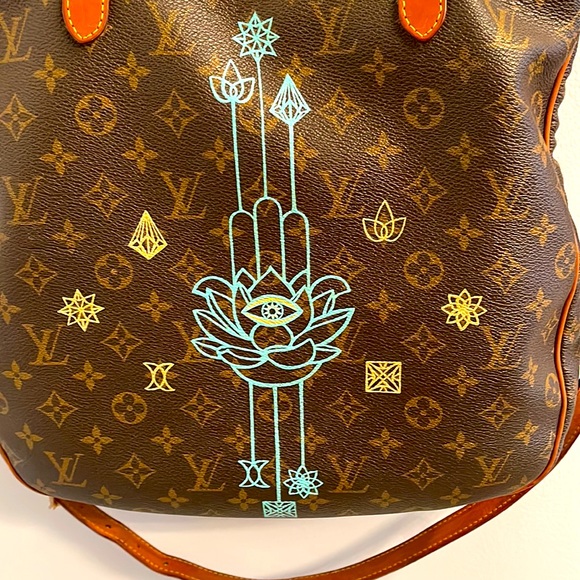 Louis Vuitton Authentic Odeon Upcycled Brown LV Monogram Canvas PM Crossbody Bag - Picture 2 of 16